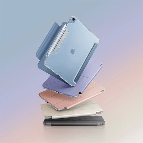 Etui UNIQ Camden Click na iPad Air 11" 2024 - różowe