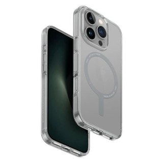 Etui UNIQ Clario Magclick Charging z MagSafe na iPhone 16 Pro Max - przezroczyste