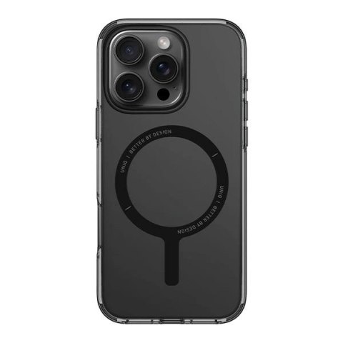 Etui UNIQ Clario Magclick Charging z MagSafe na iPhone 16 Pro -półprzezroczyste Etui UNIQ Clario Magclick Charging z MagSafe na iPhone 16 Pro -półprzezroczyste