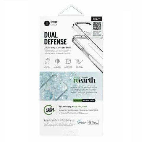 Etui UNIQ Clario Magclick Charging z MagSafe na iPhone 16 Pro -półprzezroczyste Etui UNIQ Clario Magclick Charging z MagSafe na iPhone 16 Pro -półprzezroczyste