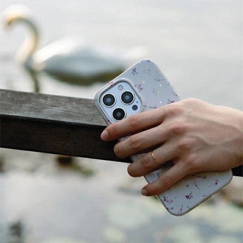 Etui UNIQ Coehl Prairie na iPhone 15 Pro Max - beżowe Etui UNIQ Coehl Prairie na iPhone 15 Pro Max - beżowe