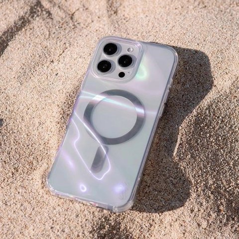 Etui UNIQ Coehl Savon Magnetic Charging na iPhone 16 Pro Max - przezroczyste