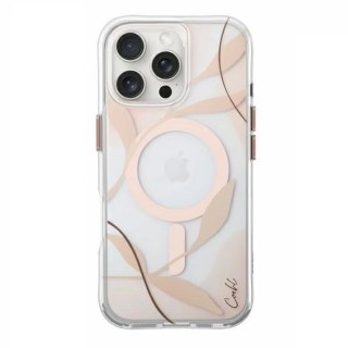 Etui UNIQ Coehl Verdure Magnetic Charging na iPhone 16 Pro Max - przezroczyste