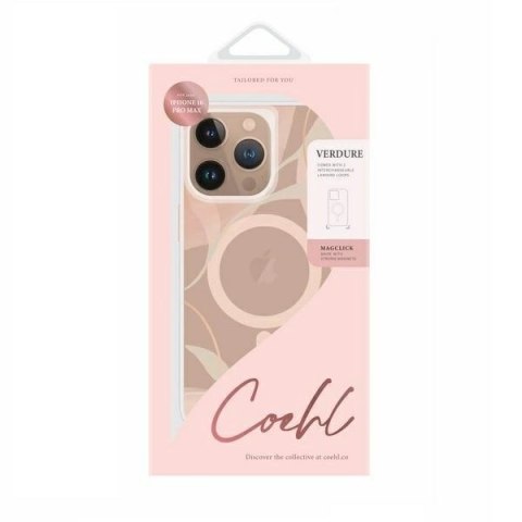 Etui UNIQ Coehl Verdure Magnetic Charging na iPhone 16 Pro Max - przezroczyste Etui UNIQ Coehl Verdure Magnetic Charging na iPhone 16 Pro Max - przezroczyste