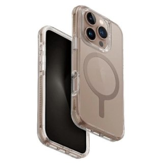 Etui UNIQ Combat Magclick Charging na iPhone 16 Pro Max - złote