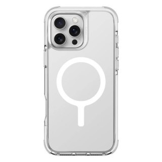 Etui UNIQ Combat Magclick Charging z MagSafe na iPhone 16 Pro - białe
