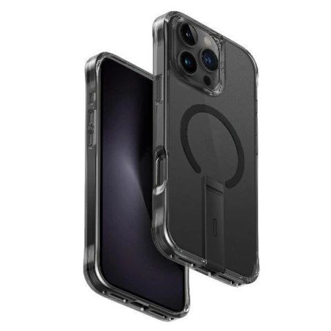 Etui UNIQ Eleva with Vertica Stand na iPhone 16 Pro Max - czarne