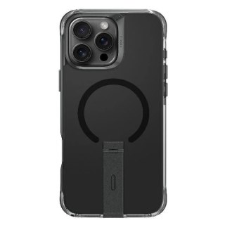 Etui UNIQ Eleva with Vertica Stand na iPhone 16 Pro Max - czarne