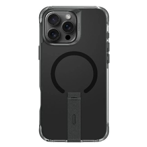 Etui UNIQ Eleva with Vertica Stand na iPhone 16 Pro Max - czarne