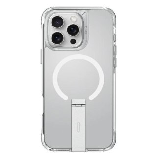 Etui UNIQ Eleva with Vertica Stand na iPhone 16 Pro - przezroczyste
