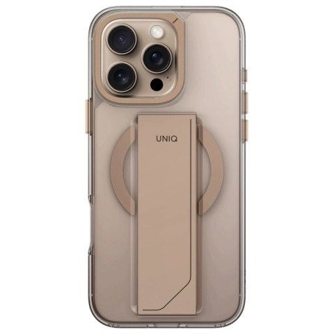 Etui UNIQ Heldro Max Magclick Charging iPhone 16 Pro - złote