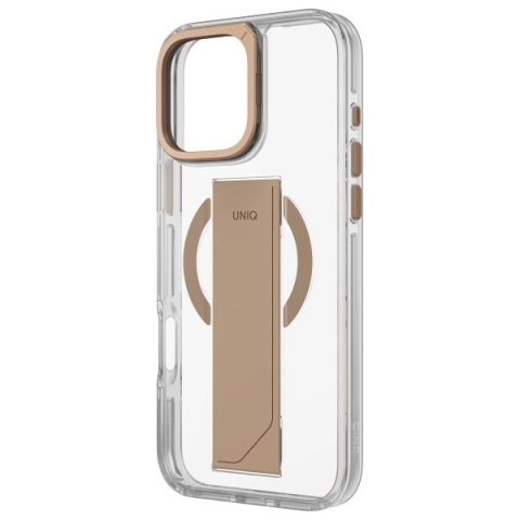 Etui UNIQ Heldro Max Magclick Charging iPhone 16 Pro - złote