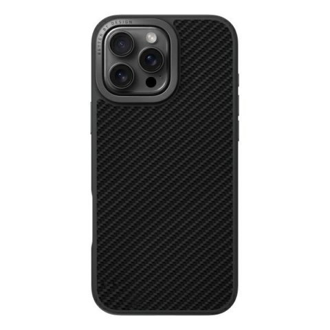 Etui UNIQ Keva Max Magclick Charging na iPhone 16 Pro Max - czarne