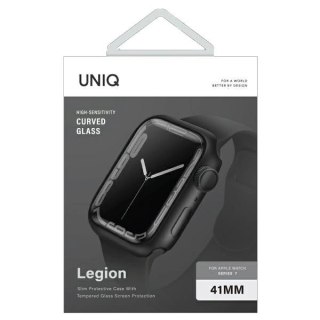 Etui UNIQ Legion na Apple Watch 7 41 mm - czarne