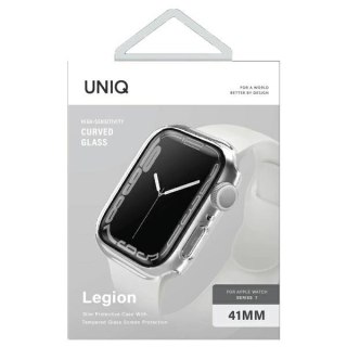 Etui UNIQ Legion na Apple Watch 7 41 mm - przezroczyste