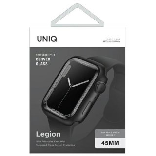 Etui UNIQ Legion na Apple Watch 7 45 mm - czarne