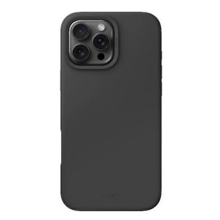 Etui UNIQ Lino Hue Magclick Charging na iPhone 16 Pro Max - szare