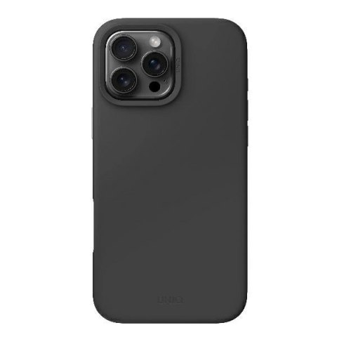 Etui UNIQ Lino Hue Magclick Charging na iPhone 16 Pro Max - szare Etui UNIQ Lino Hue Magclick Charging na iPhone 16 Pro Max - szare