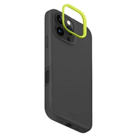 Etui UNIQ Lino Hue Magclick Charging na iPhone 16 Pro Max - szare Etui UNIQ Lino Hue Magclick Charging na iPhone 16 Pro Max - szare