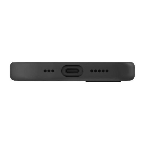 Etui UNIQ Lino Hue Magclick Charging na iPhone 16 Pro Max - szare Etui UNIQ Lino Hue Magclick Charging na iPhone 16 Pro Max - szare