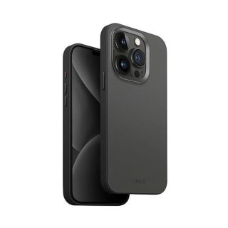 Etui UNIQ Lyden DS na iPhone 15 Pro 6.1" z MagSafe - szaro-czarne