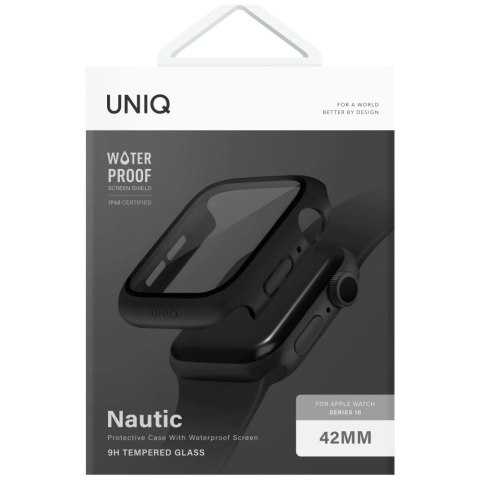 Etui UNIQ Nautic na Apple Watch 42 mm - czarne Etui UNIQ Nautic na Apple Watch 42 mm - czarne