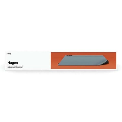 Magnetyczna podkładka UNIQ Hagen dwustronnana na biurko czarno-niebieska Magnetyczna podkładka UNIQ Hagen dwustronnana na biurko czarno-niebieska