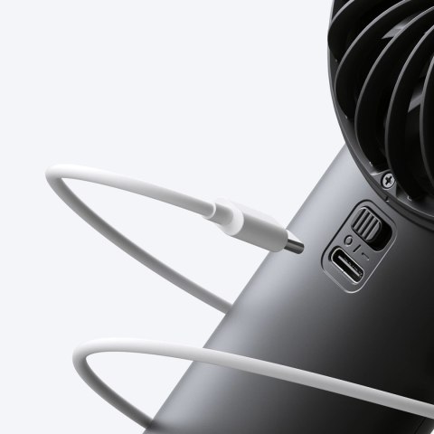 Mini wentylator Jisulife Handheld Fan Life4 3600mAh przenośny wiatraczek USB - czarny Mini wentylator Jisulife Handheld Fan Life4 3600mAh przenośny wiatraczek USB - czarny