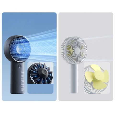 Mini wentylator Jisulife Handheld Fan Life4 3600mAh przenośny wiatraczek USB - czarny Mini wentylator Jisulife Handheld Fan Life4 3600mAh przenośny wiatraczek USB - czarny