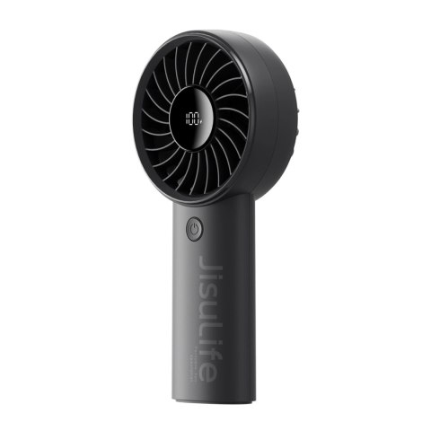 Mini wentylator Jisulife Handheld Fan Life4 5000mAh przenośny wiatraczek USB - czarny Mini wentylator Jisulife Handheld Fan Life4 5000mAh przenośny wiatraczek USB - czarny