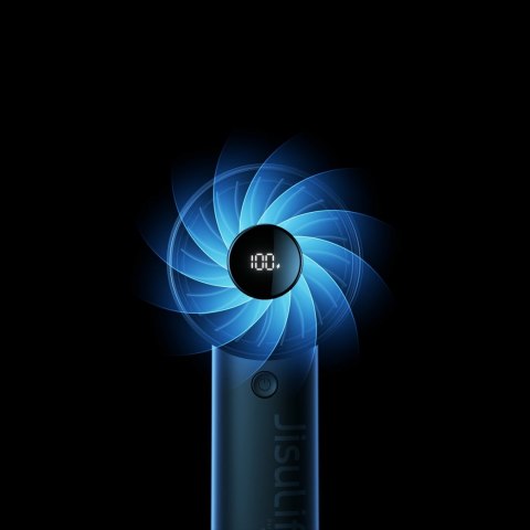 Mini wentylator Jisulife Handheld Fan Life4 5000mAh przenośny wiatraczek USB - czarny Mini wentylator Jisulife Handheld Fan Life4 5000mAh przenośny wiatraczek USB - czarny
