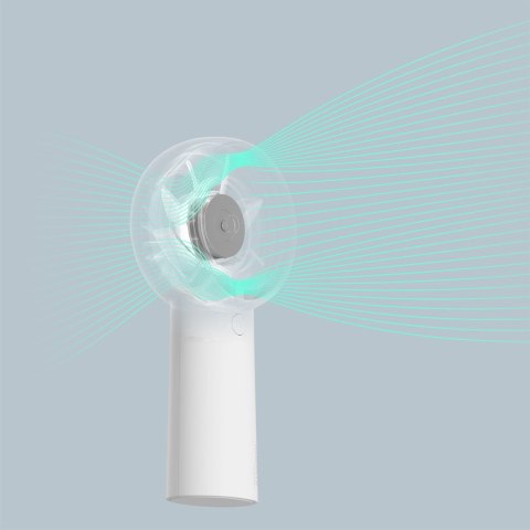Mini wentylator Jisulife Handheld Fan Life5 Plus 4000 mAh przenośny wiatraczek USB - biały Mini wentylator Jisulife Handheld Fan Life5 Plus 4000 mAh przenośny wiatraczek USB - biały