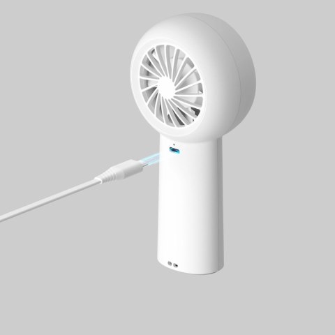 Mini wentylator Jisulife Handheld Fan Life5 Plus 4000 mAh przenośny wiatraczek USB - biały Mini wentylator Jisulife Handheld Fan Life5 Plus 4000 mAh przenośny wiatraczek USB - biały