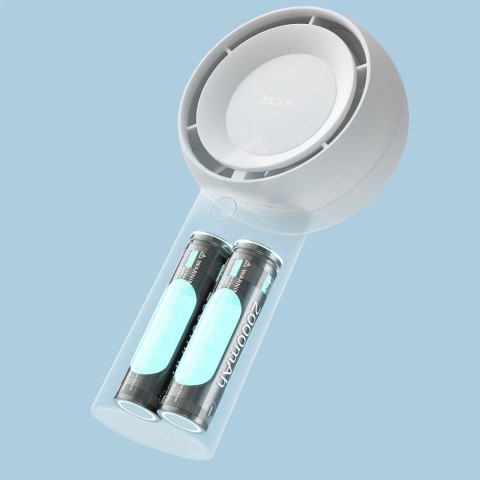 Mini wentylator Jisulife Handheld Fan Life5 Plus 4000 mAh przenośny wiatraczek USB - biały Mini wentylator Jisulife Handheld Fan Life5 Plus 4000 mAh przenośny wiatraczek USB - biały
