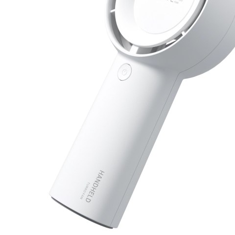 Mini wentylator Jisulife Handheld Fan Life5 Plus 4000 mAh przenośny wiatraczek USB - biały Mini wentylator Jisulife Handheld Fan Life5 Plus 4000 mAh przenośny wiatraczek USB - biały