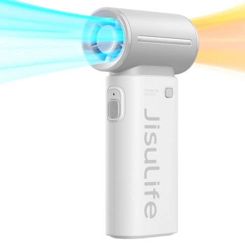Mini wentylator Jisulife Handheld Fan Life9 5000mAh przenośny wiatraczek USB - szary