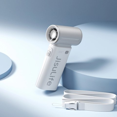 Mini wentylator Jisulife Handheld Fan Life9 5000mAh przenośny wiatraczek USB - szary
