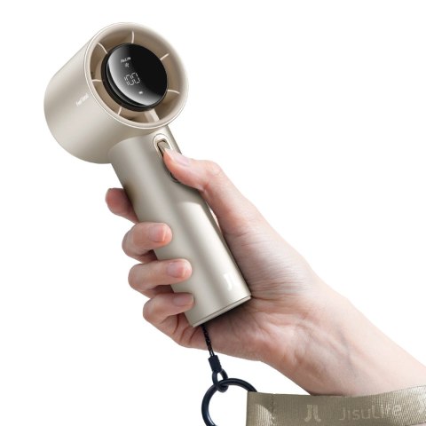 Mini wentylator Jisulife Handheld Fan Pro1 S FA53PRO przenośny wiatraczek USB - jasnobrązowy