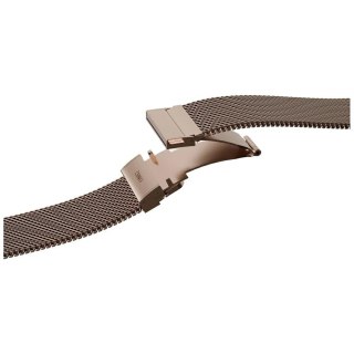 Pasek UNIQ Dante Pro do Apple Watch 44 / 45 / 46 / 49 mm ze stali nierdzewnej - różowy