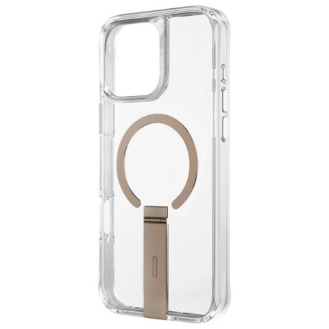 UNIQ etui Eleva with Vertica Stand iPhone 16 Pro 6.3" złoty/taupe gold UNIQ etui Eleva with Vertica Stand iPhone 16 Pro 6.3" złoty/taupe gold