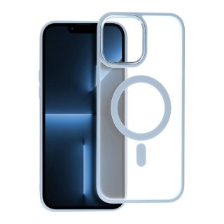 Futerał MATTE MAG COVER kompatybilny z MagSafe do IPHONE 13 Pro niebieski