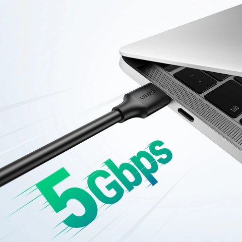 Kabel Ugreen US128 90576 USB-A 3.0 / USB-A 3.0 5Gb/s 3m - czarny Kabel Ugreen US128 90576 USB-A 3.0 / USB-A 3.0 5Gb/s 3m - czarny