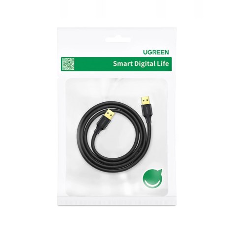 Kabel Ugreen US128 90576 USB-A 3.0 / USB-A 3.0 5Gb/s 3m - czarny Kabel Ugreen US128 90576 USB-A 3.0 / USB-A 3.0 5Gb/s 3m - czarny