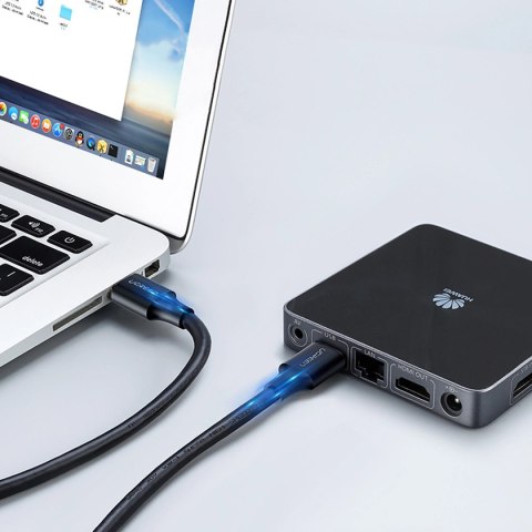 Kabel Ugreen US128 90576 USB-A 3.0 / USB-A 3.0 5Gb/s 3m - czarny Kabel Ugreen US128 90576 USB-A 3.0 / USB-A 3.0 5Gb/s 3m - czarny