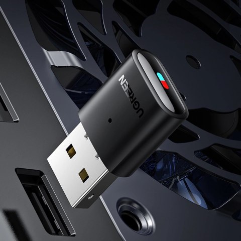Ugreen adapter transmiter bluetooth do słuchawek Playstation / Nintendo Switch czarny (CM408) Ugreen adapter transmiter bluetooth do słuchawek Playstation / Nintendo Switch czarny (CM408)
