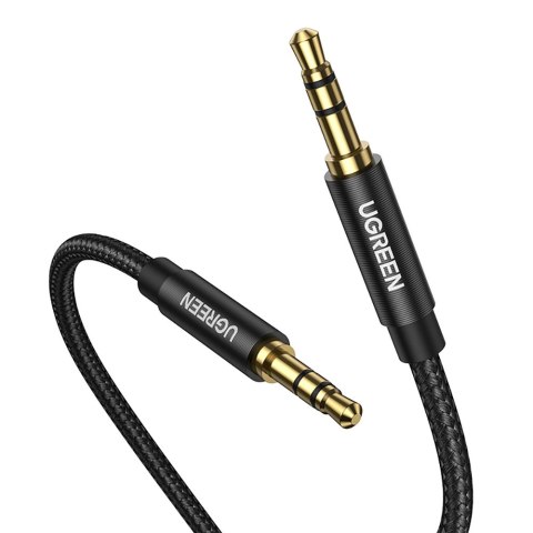Ugreen kabel audio 2 x mini jack 3,5mm 2m czarny (50363 AV112) Ugreen kabel audio 2 x mini jack 3,5mm 2m czarny (50363 AV112)