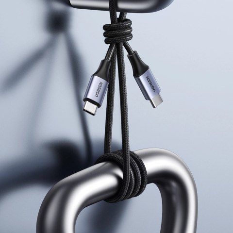 Ugreen kabel przewód USB Typ C - USB Typ C Power Delivery 240W 5A 2m szary (90440 US535) Ugreen kabel przewód USB Typ C - USB Typ C Power Delivery 240W 5A 2m szary (90440 US535)