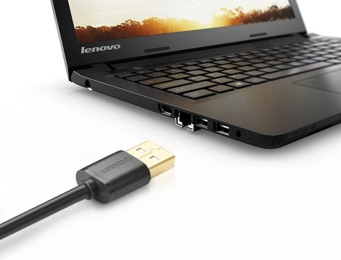 Ugreen kabel przewód przejściówka USB (żeński) - USB (męski) 1m czarny (10314) Ugreen kabel przewód przejściówka USB (żeński) - USB (męski) 1m czarny (10314)