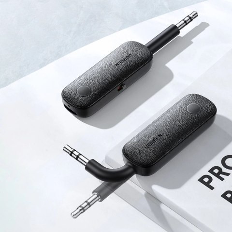 Ugreen odbiornik nadajnik bluetooth mini jack 3,5mm czarny (CM403) Ugreen odbiornik nadajnik bluetooth mini jack 3,5mm czarny (CM403)