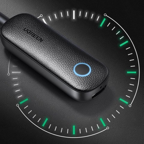 Ugreen odbiornik nadajnik bluetooth mini jack 3,5mm czarny (CM403) Ugreen odbiornik nadajnik bluetooth mini jack 3,5mm czarny (CM403)